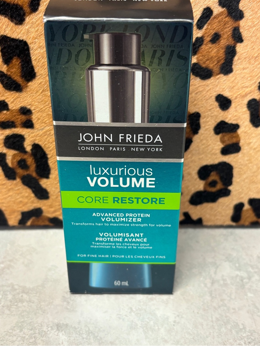 John Frieda Luxurious Volume Core Restore Protein Volumizer 60mL New Open Box